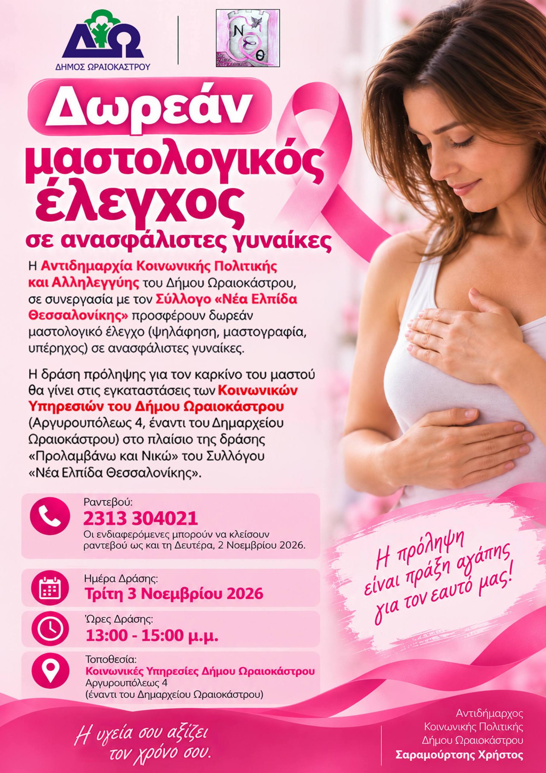 mastologikos elegxos 2026